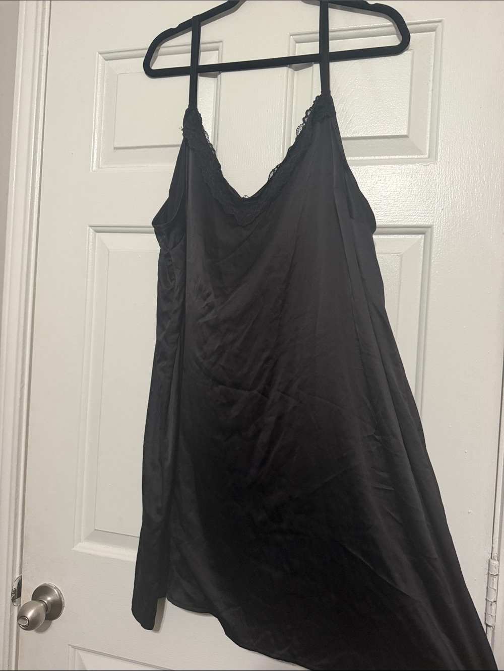 torrid Black Satin Lace sleep grown